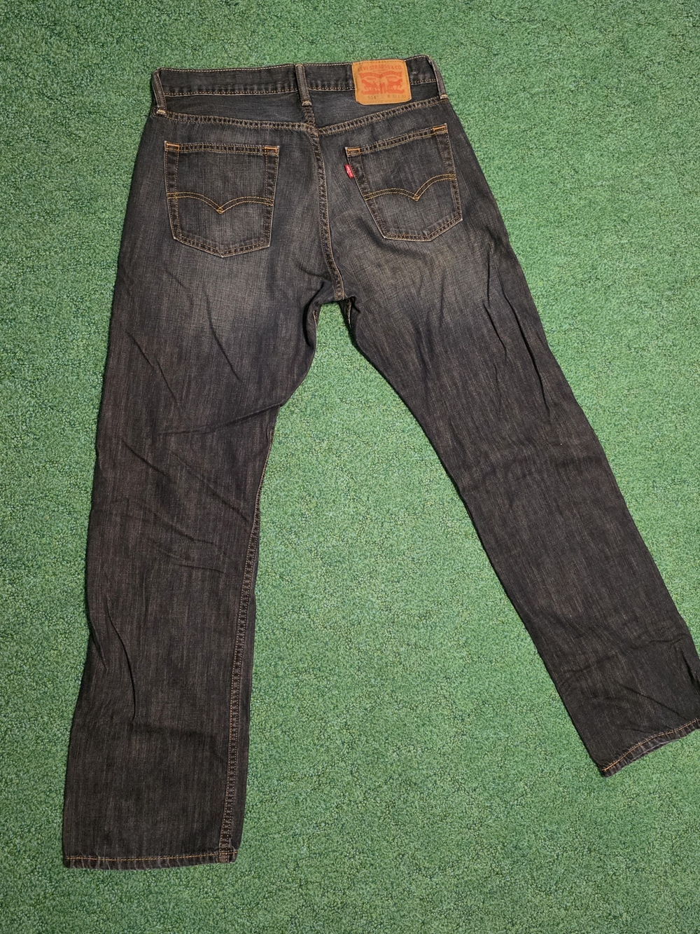 Levi's Men's Dark Blue Straight Leg Jeans